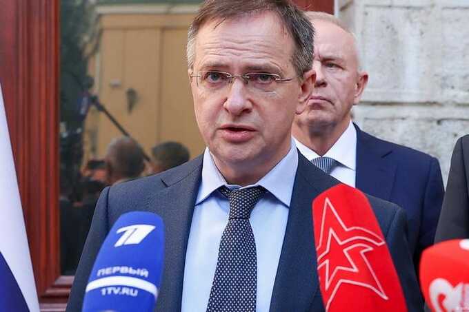 Мединский объяснил, почему мирные переговоры с Украиной не дали результата