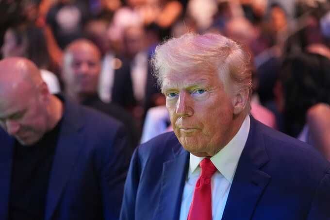 Президент США Трамп анонсировал чемпионский бой UFC на территории Белого дома