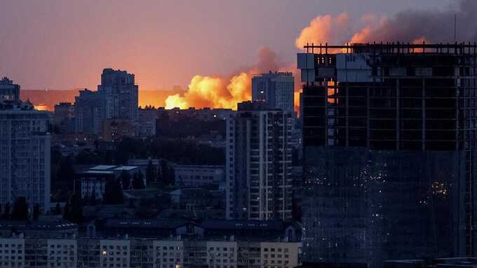 Москва заявила об ударе по военной инфраструктуре в Киеве