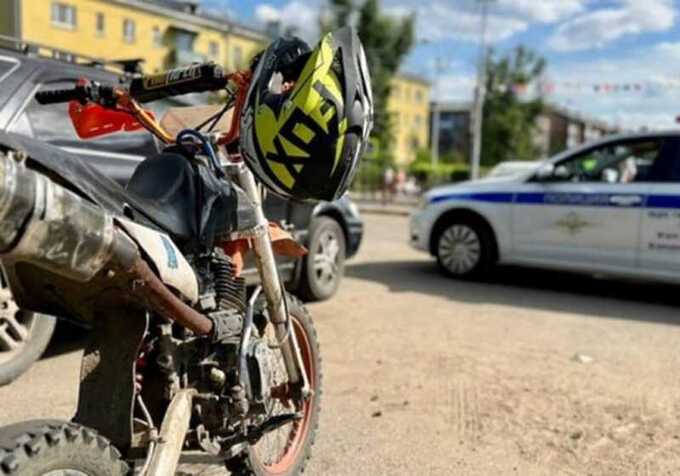 Подросток из Самарской области едва не сгорел при выполнении мототрюка